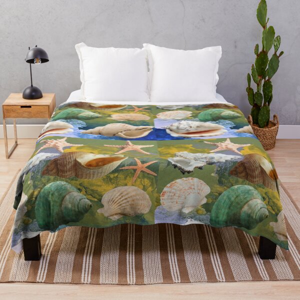 Item preview, Ocean Colorful Scene with Shells and Starfish designed and sold by OpenED360.