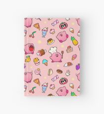 Kirby x Food Pattern Hardcover Journal