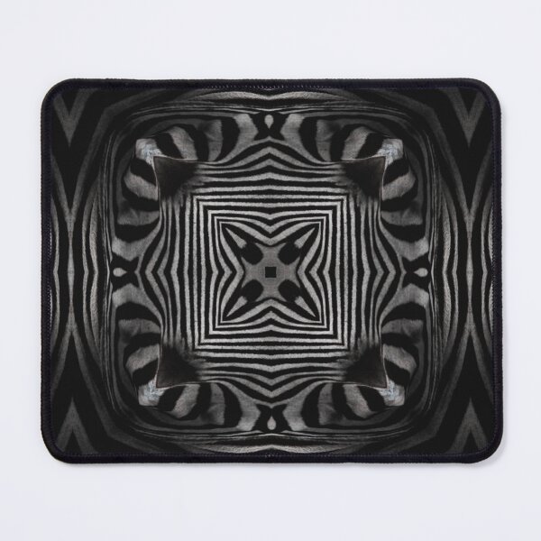 Item preview, Zebra Fur Texture Kaleidoscope Pattern 2 designed and sold by Swabcraft.