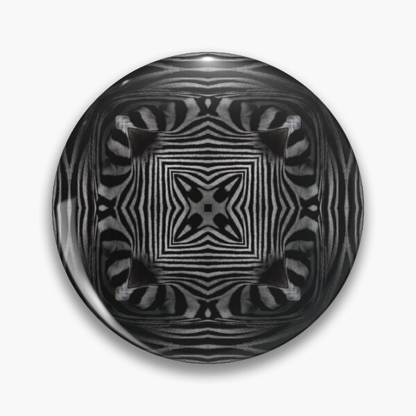Item preview, Zebra Fur Texture Kaleidoscope Pattern 2 designed and sold by Swabcraft.