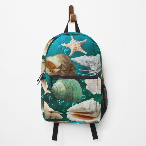 Item preview, Ocean Bubbly Scene with Shells and Starfish designed and sold by OpenED360.