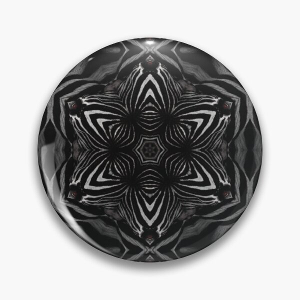Item preview, Zebra Fur Texture Kaleidoscope Pattern 6 designed and sold by Swabcraft.