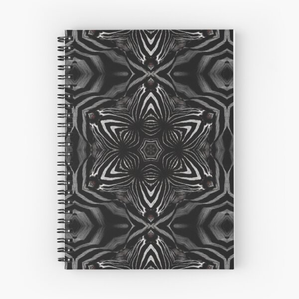 Item preview, Zebra Fur Texture Kaleidoscope Pattern 6 designed and sold by Swabcraft.