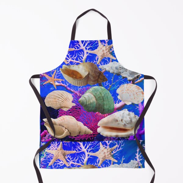 Item preview, Ocean Sea-fan Scene with Shells and Starfish designed and sold by OpenED360.