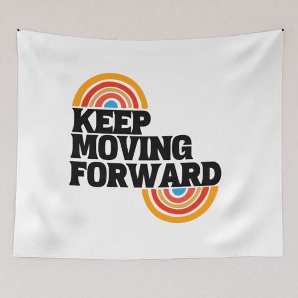 Item preview, keep moving forward - motivational and inspirational  designed and sold by ZekoStick.