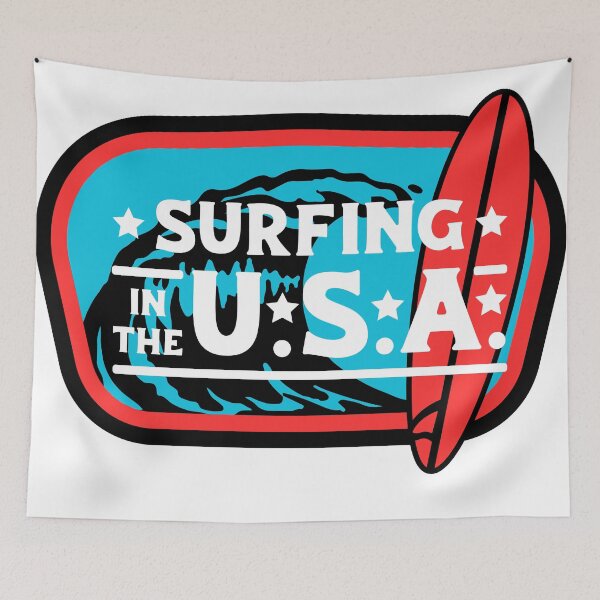Artikelvorschau, Surfen in den USA entworfen und verkauft von FraditaYasmin.