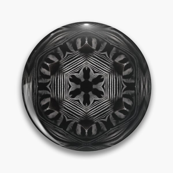 Item preview, Zebra Fur Texture Kaleidoscope Pattern 8 designed and sold by Swabcraft.