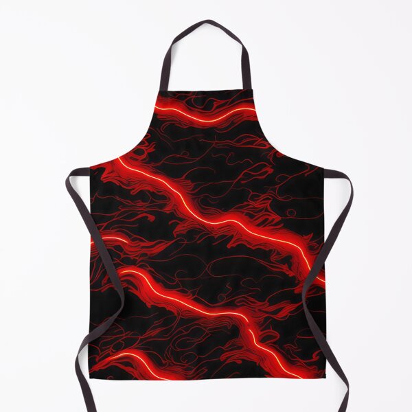 Item preview, Fire Waves Pattern 1 designed and sold by atangerprints.
