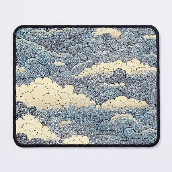 Item preview, Hokusai Inspired Clouds designed and sold by Zissou92.