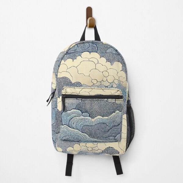 Item preview, Hokusai Inspired Clouds designed and sold by Zissou92.