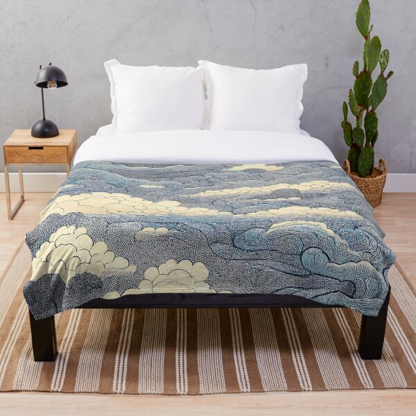 Item preview, Hokusai Inspired Clouds designed and sold by Zissou92.