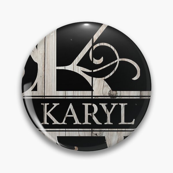 Item preview, Karyl Name - Wood Style Monogram Letter K The Karyl Name Gift For Karyl designed and sold by mervinmcintosh.