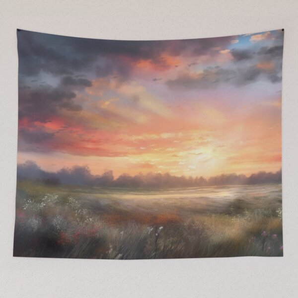 Item preview, Sunset Scenery Picture designed and sold by letsgetinspired.