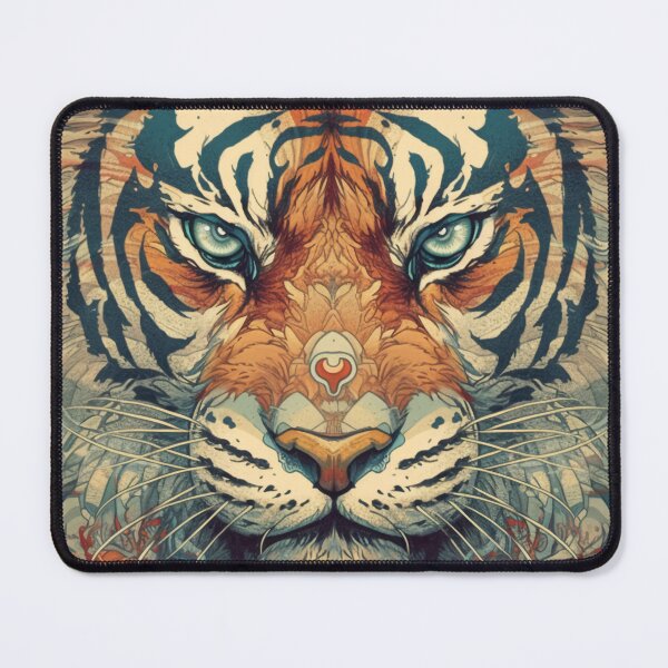 Item preview, Tiger Artwork Design - Colorful Tiger Artwork designed and sold by GeradoSadow.