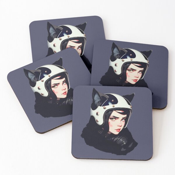 Item preview, Black Cat Vintage Eighties Style designed and sold by HiPolly.