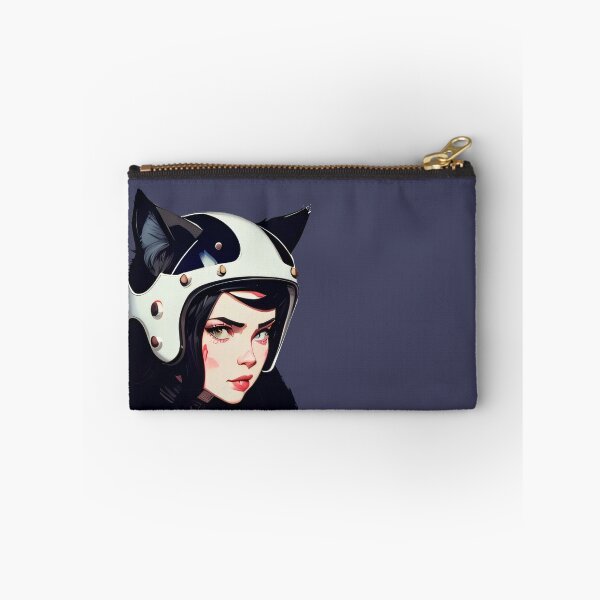 Aperçu de l'œuvre Chat noir style années 80 vintage créée et vendue par HiPolly.