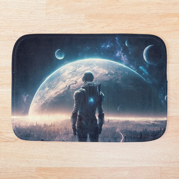 Item preview, "Step into the future" - Cyberpunk Astronaut designed and sold by Krystian Maliszewski.