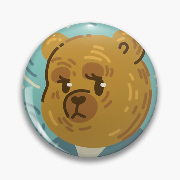 Item preview, Bear Van Gogh self-portrait designed and sold by stefanclays.