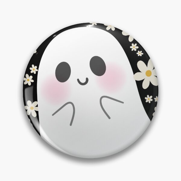 Item preview, Ghost Cutie with Daisies  designed and sold by Crafting-Cinema.
