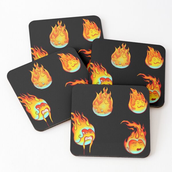Item preview, flame elemental fire emoji  designed and sold by winfredsDesigns.