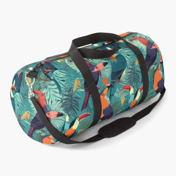 Item preview, Colorful tropical paradise birds designed and sold by patterndani.
