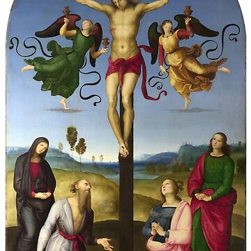 Artwork thumbnail, Selfius Domini - Crocefissione Raffaello by GodsAutopsy