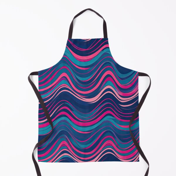 Artikelvorschau, Abstrakte rosa und blaue Wellenlinien 8 entworfen und verkauft von ClericDesign.