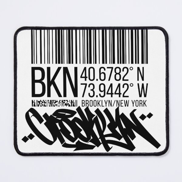 Item preview, Brooklyn, NY (black) designed and sold by ICYMI-DZNS.
