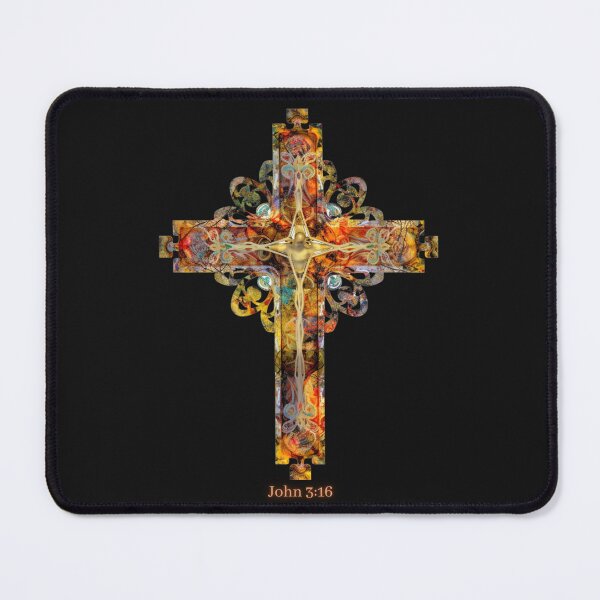 Item preview, Christian Easter Cross John 3:16 designed and sold by RobinTief.