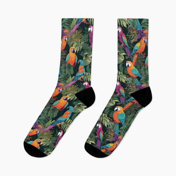 Item preview, Colorful Tropical Paradise Birds #5 designed and sold by patterndani.