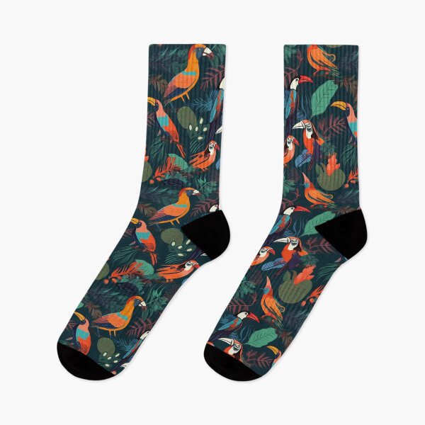 Item preview, Colorful Tropical Paradise Birds #7 designed and sold by patterndani.