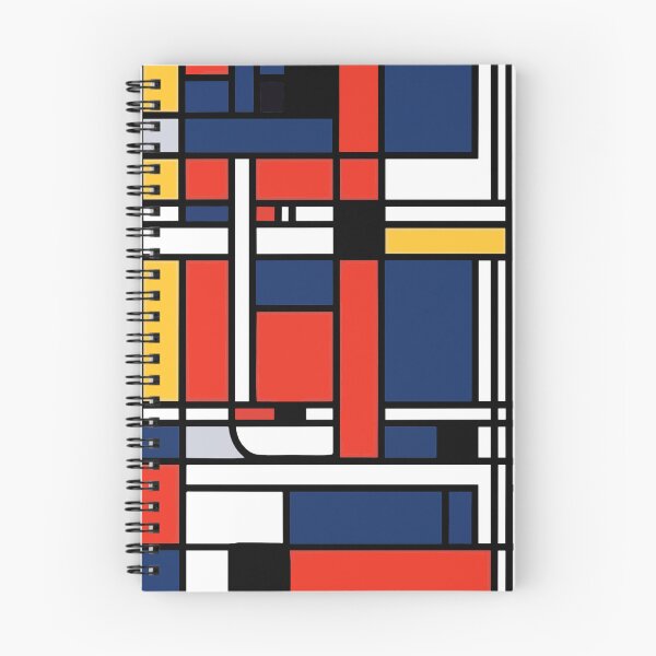 Item preview, Minimalismo cromático: inspirado en Piet Mondrian designed and sold by TopArtsy.