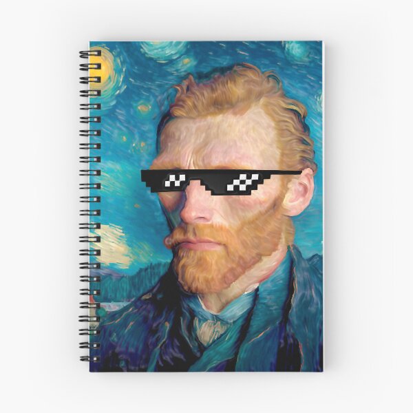 Item preview, van gogh hyper realistic portrait designed and sold by colecallahans.