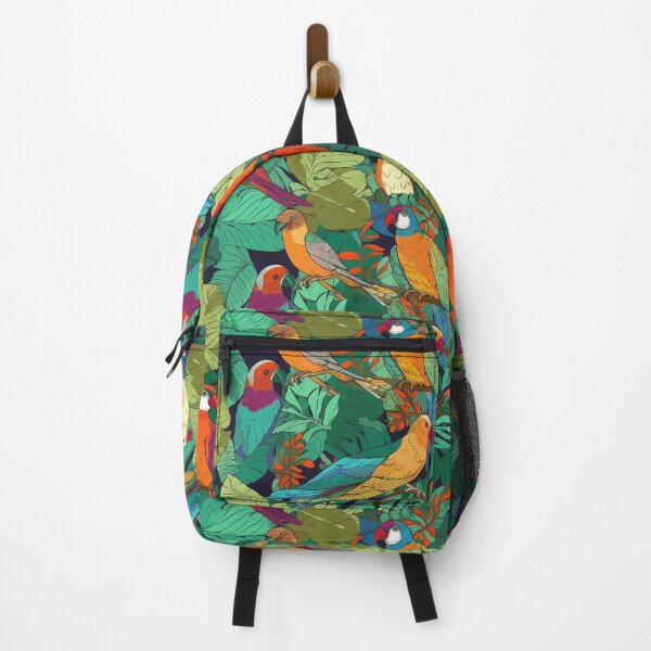Item preview, Colorful Tropical Paradise Birds #8 designed and sold by patterndani.