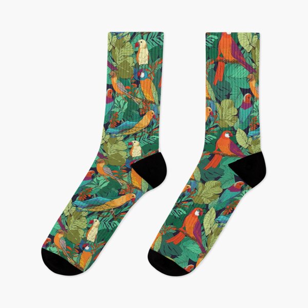 Item preview, Colorful Tropical Paradise Birds #8 designed and sold by patterndani.