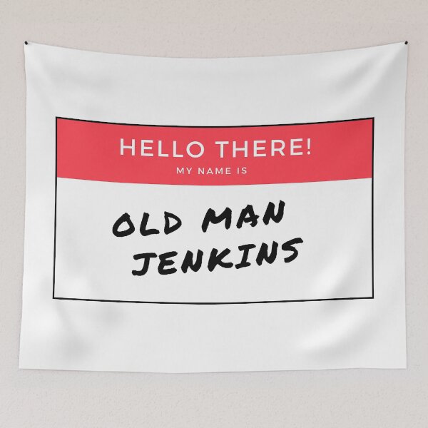 Item preview, My Name Is Old Man Jenkins  designed and sold by SpookyGDesigns.
