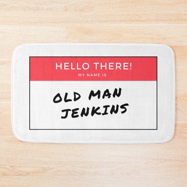 Item preview, My Name Is Old Man Jenkins  designed and sold by SpookyGDesigns.