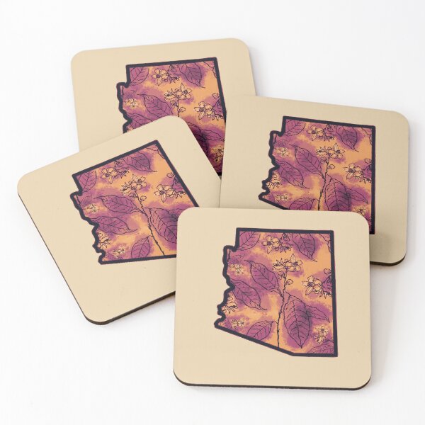 Item preview, Arizona flora (warm tone) designed and sold by Vinny Uribe.