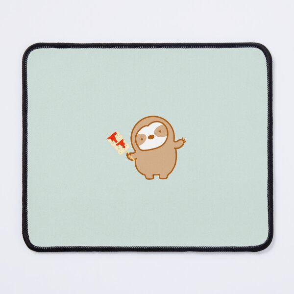 Item preview, Cute Tteokbokki Spicy Rice Cake Sloth designed and sold by theslothinme.