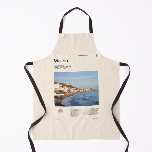 Item preview, Malibu (Travel poster) designed and sold by RabbitK.