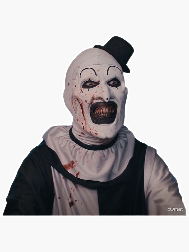 53 Autocollants Art Le Clown Du Film Terrifier - Neuf, Lot De Stickers