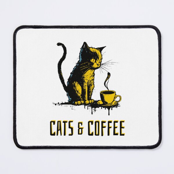 Item preview, Cats & Coffee designed and sold by pxdg.