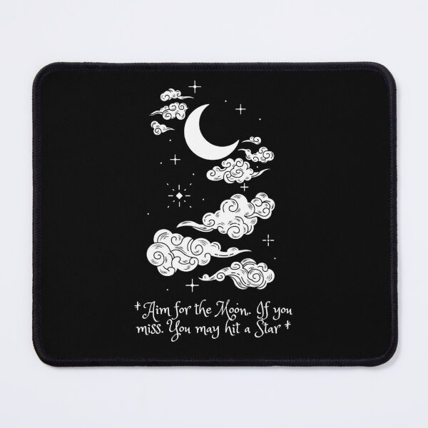 Item preview, moon quote designed and sold by Adlani.