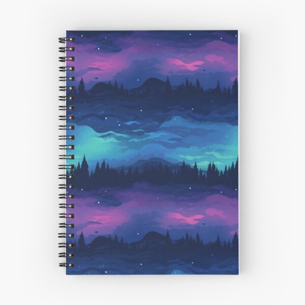 Item preview, Wavy stary night digital art  designed and sold by PixEasel.