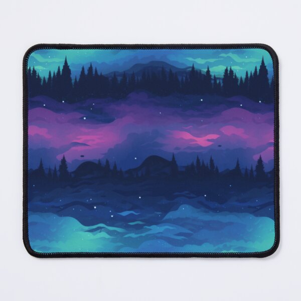 Item preview, Wavy stary night digital art  designed and sold by PixEasel.