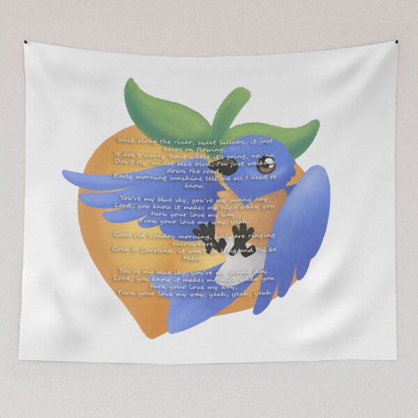Item preview, Blue Sky - Allman Brothers designed and sold by ChewyEnnui.