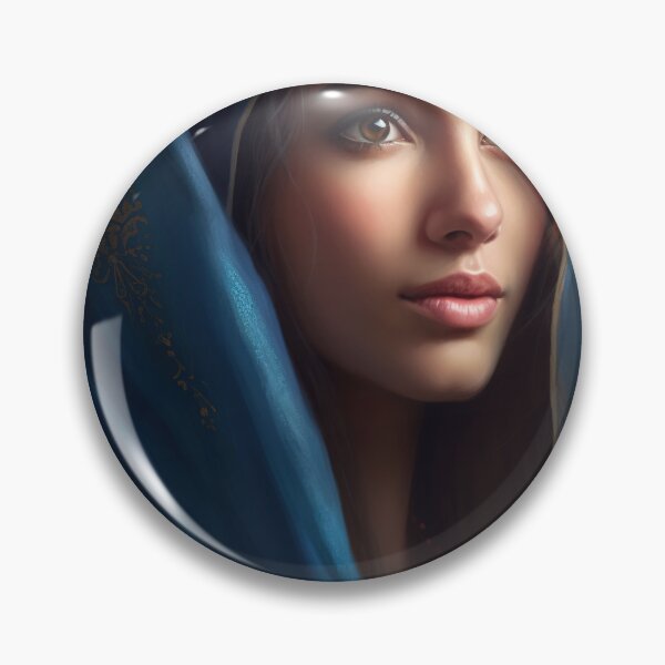 Item preview, painting of a very beautiful woman wearing a veil, a digital painting, fantasy art 4 designed and sold by jetaiart.