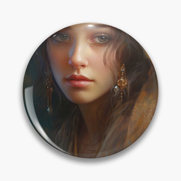 Item preview, painting of a very beautiful woman wearing a veil, a digital painting, fantasy art 5 designed and sold by jetaiart.