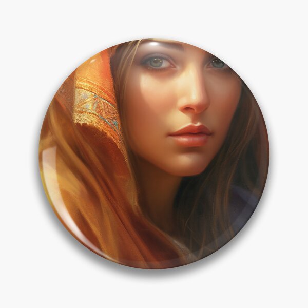Item preview, painting of a very beautiful woman wearing a veil, a digital painting, fantasy art 6 designed and sold by jetaiart.
