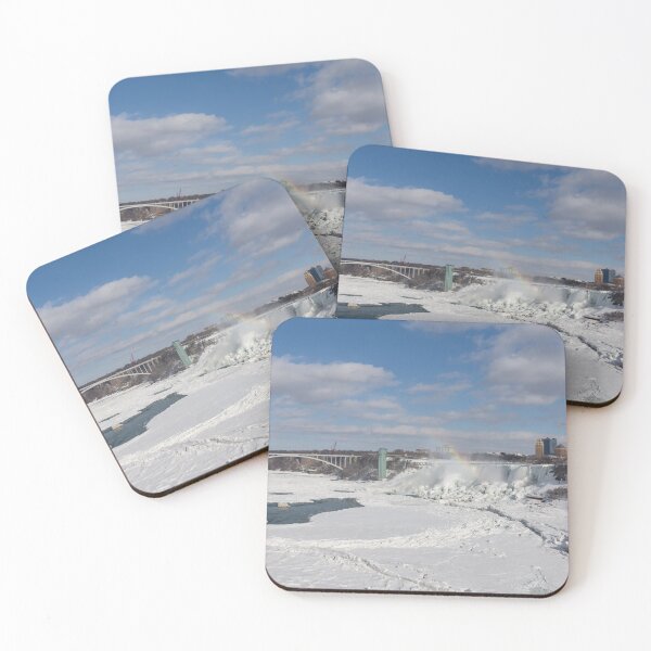 Item preview, Niagara Falls Deep Freeze - Rainbow Bridge, the American Falls and a Rainbow Of Course  designed and sold by Georgia Mizuleva.
